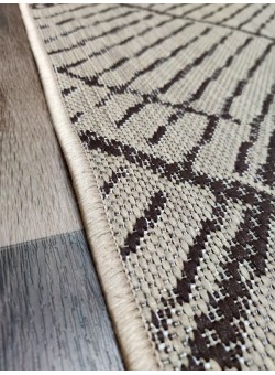 Дорожка «Циновка sz4576a3» 80 см Резиновая основа Не скользит