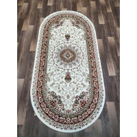 Овальный ковер «Консонанс 4453-12». Размер 100x200