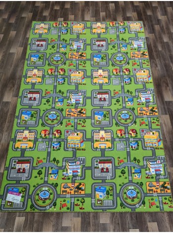 Палас с дорогами «p1367b8». Размер 200x300 